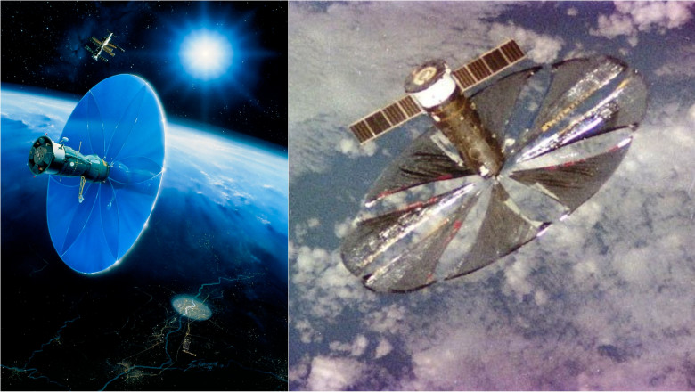 Znamia: Oglinda spatiala uriasa cu care Rusia a vrut sa transforme noaptea in zi. „Fara facturi la lumina, ierni lungi si intuneric” Imagine