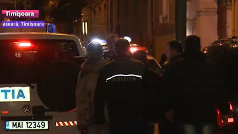 Zona Traian din Timisoara, impanzita de politisti in cautarea unor suspecti  Imagine