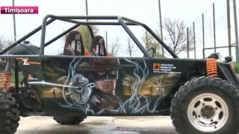 „Zorro" si-a indeplinit misiunea la Centrul de Reeducare din Buzias. Un nou proiect: atelierul de tamplarie Imagine