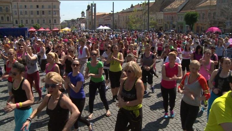 Zumba in scop caritabil Imagine